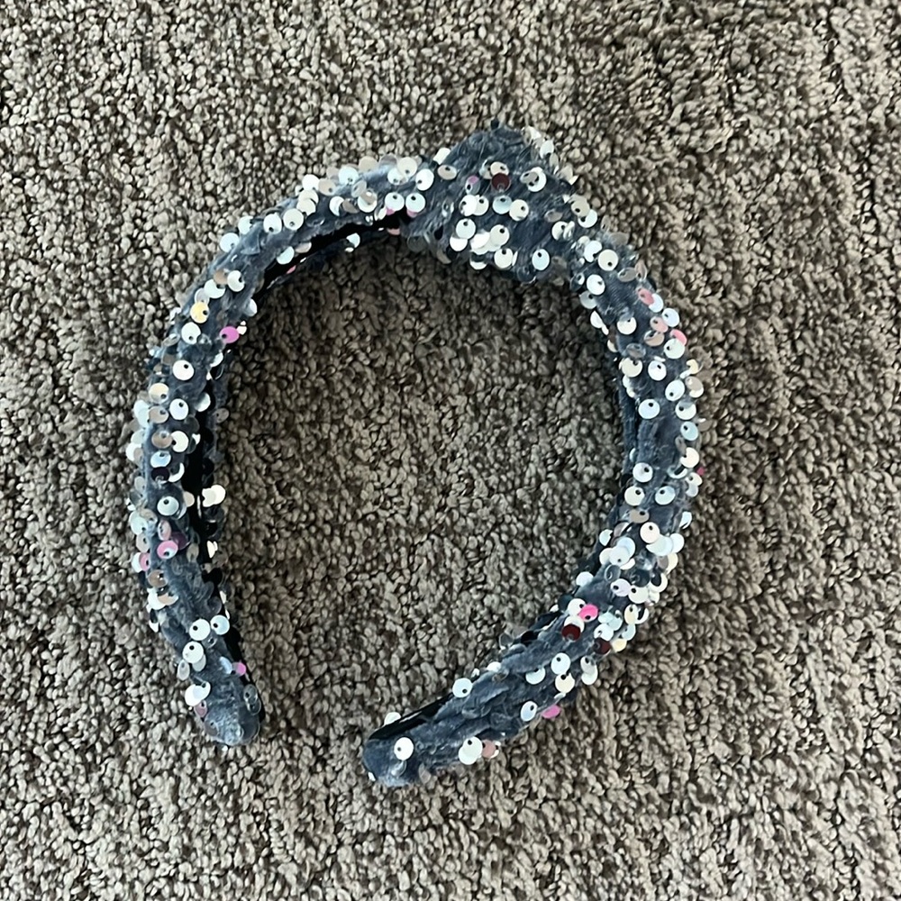Sequin Lele sadoughi slim headband